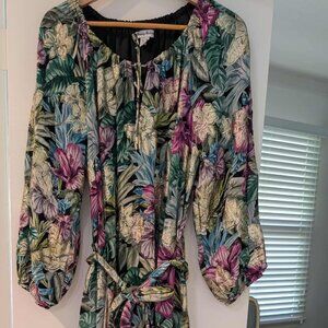 Gorgeous Tommy Bahama Jungle Jewels Maxi Dress Size XL